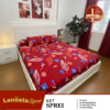 LENOSTA Set Sprei King 180×200 – Tidur Nyaman dan Stylish