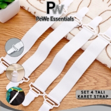 Tali Karet Pengikat Sprei – Set 4 Pcs Anti Geser