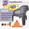 Kursi Santai K232 – Nyaman dan Elegan untuk Terasmu!