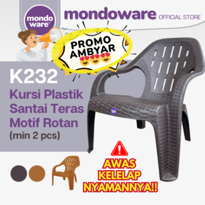 Kursi Santai K232 – Nyaman dan Elegan untuk Terasmu!