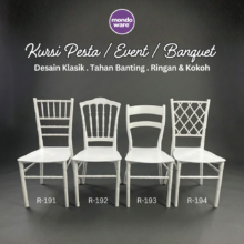 Kursi Event Banquet Klasik Premium
