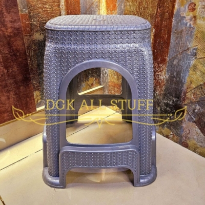 Bangku Minimalis Estetik Silver Premium