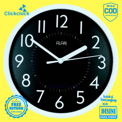 Jam Dinding Minimalis Alari AL1209-1668 Minimalis