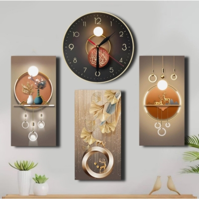 Jam Dinding Kayu Minimalis Aesthetic Simple Awet Produk Favorit
