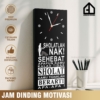 Jam Dinding Minimalis Islami
