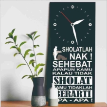 Jam Dinding Islami Minimalis Compact Praktis Dipakai Best Seller