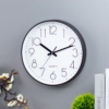 Jam Dinding TaffHOME Nordic Minimalis Silent Movement 20cm