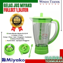 Gelas Blender Miyako Original 1.5L – Sparepart Praktis & Tahan Lama