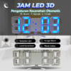 Jam Dinding Digital LED Modern