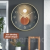 Jam Dinding Estetika Minimalis Greenland