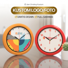 Jam Dinding Custom Foto – Desain Aesthetic untuk Kado dan Souvenir