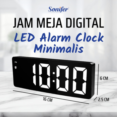 Jam Alarm Digital Sonifer dengan Backlight LED