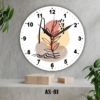 Jam Dinding Kayu Minimalis Aesthetic Viral
