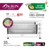 Oven Listrik Kirin KBO-350WB 35 Liter – Pemanggang Multifungsi