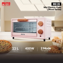 Oven Listrik Mini MITO MO20 11L – Pemanggang Kue Stylish
