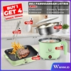 Set Panggangan Elektrik & Panci Multifungsi