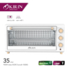 Oven KIRIN KBO 350WB – Dapat Loyang Gratis!