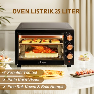 Oven Pintar Saluyar 33L – Hadiah Spesial Menanti!