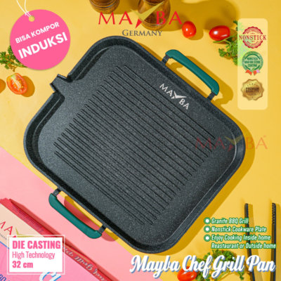 Panci Panggang Anti Lengket Mayba Chefstar