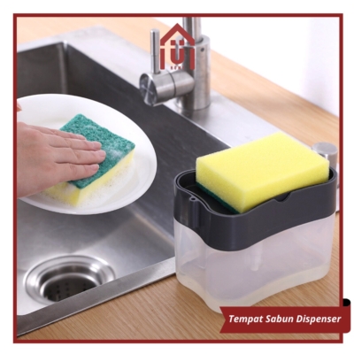Dispenser Sabun Cair Praktis 2 In 1 Praktis