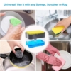 Dispenser Sabun Dapur 2-in-1 dengan Tempat Spons
