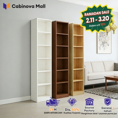 Rak Buku Minimalis Multifungsi