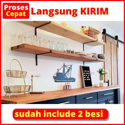 Rak Dinding Tanpa Bor Minimalis