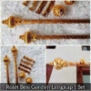 Set Tiang Tirai Lengkap