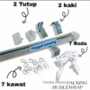 Tirai Alumunium Gantung Praktis