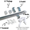 Set Batang Gorden Komplit – Praktis dan Berkualitas