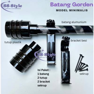 Batang Gorden Minimalis dengan Aksesori
