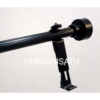 Tirai Minimalis Warna Hitam Dof