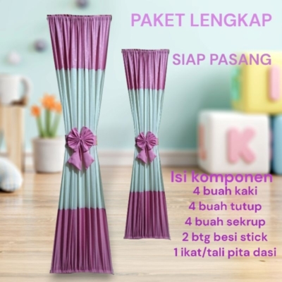 Gorden Pita Kupu-Kupu Minimalis