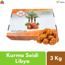 Kurma Sukari Libya 3 Kg Grade A Premium