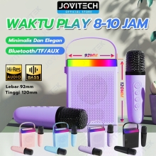 Speaker Karaoke Dua Mikrofon Jovitech