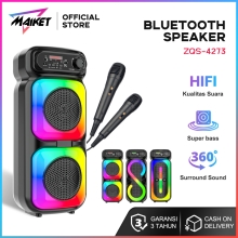 Speaker Karaoke MAIKET dengan Bluetooth 5.3 Viral
