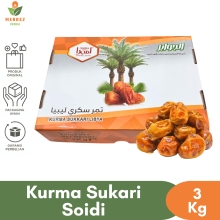 Manisnya Kurma Sukari Libya 3 Kg – Camilan Sehat dari Tanah Suci