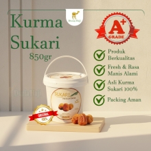 Kurma Sukari Al-Qaseem – Manis dan Sehat