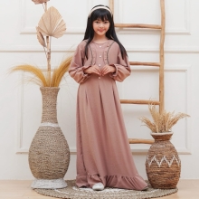 Gamis Cantik Niswa untuk Anak Perempuan