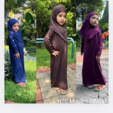 Gamis Abaya Mecca untuk Anak Perempuan