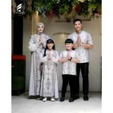 Set Sarimbit Keluarga GIZHARA – Lebaran Taupe