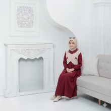Gamis Kekinian untuk Anak – Qiana Dress