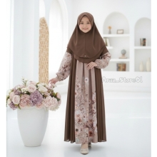 Gamis Anak Bunga Spesial Lebaran