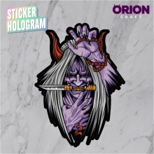 Sticker Anime HOLOGRAM Keren