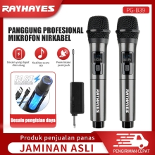 Mikrofon Nirkabel Profesional dengan Garansi 1 Tahun