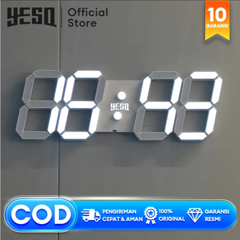 Jam Meja LED Digital