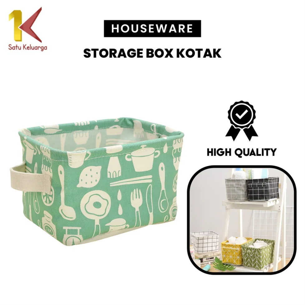 Kotak Penyimpanan Mini Estetik