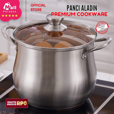 Panci Aladin 3 Lapis dengan Steamer 7,4L