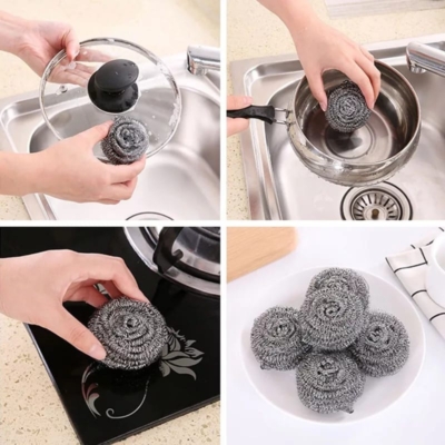 Sabut Stainless Anti Karat untuk Cuci Piring