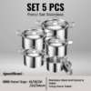 Set Panci CEO 6 Pcs – Masak Lebih Praktis!